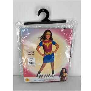 Rubies Girls Wonder Woman WW84 DC Comics Halloween Costume Size Medium 7-8 New